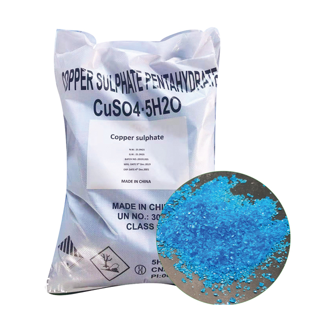 Sulfato de Cobre de Cristal Azul CuSO4 de Melhor Preço da Indústria